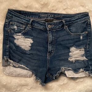 American Eagle Outfitters Women's Blue Denim Shorts